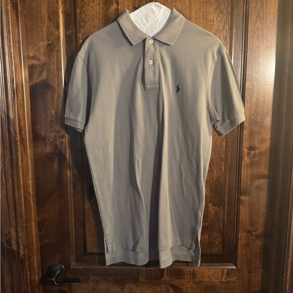 Polo by Ralph Lauren Men's Taupe Polo Shirt